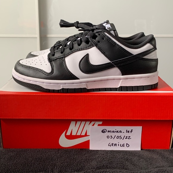 Nike Dunk Low Black and White “Panda” - Picture 7 of 12